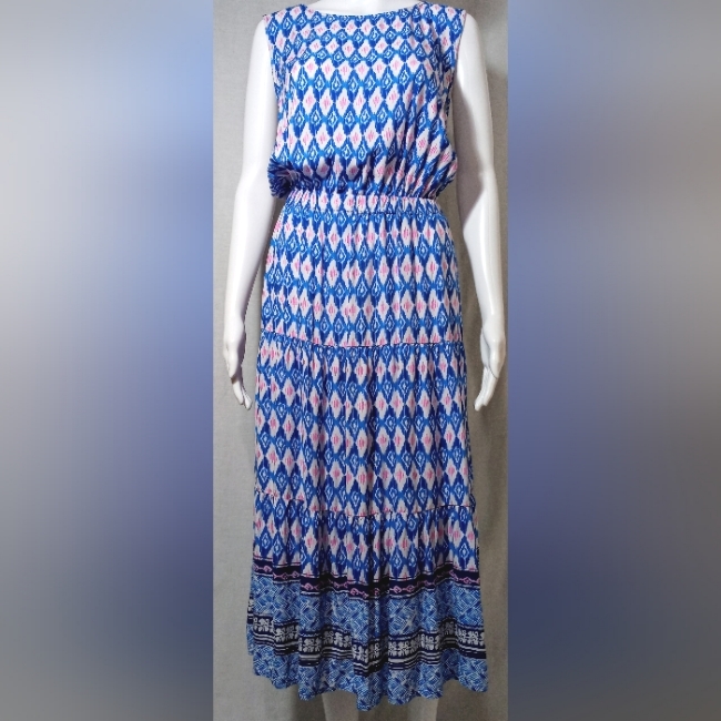 Beach Lunch Lounge S/L Printed Midi Dress